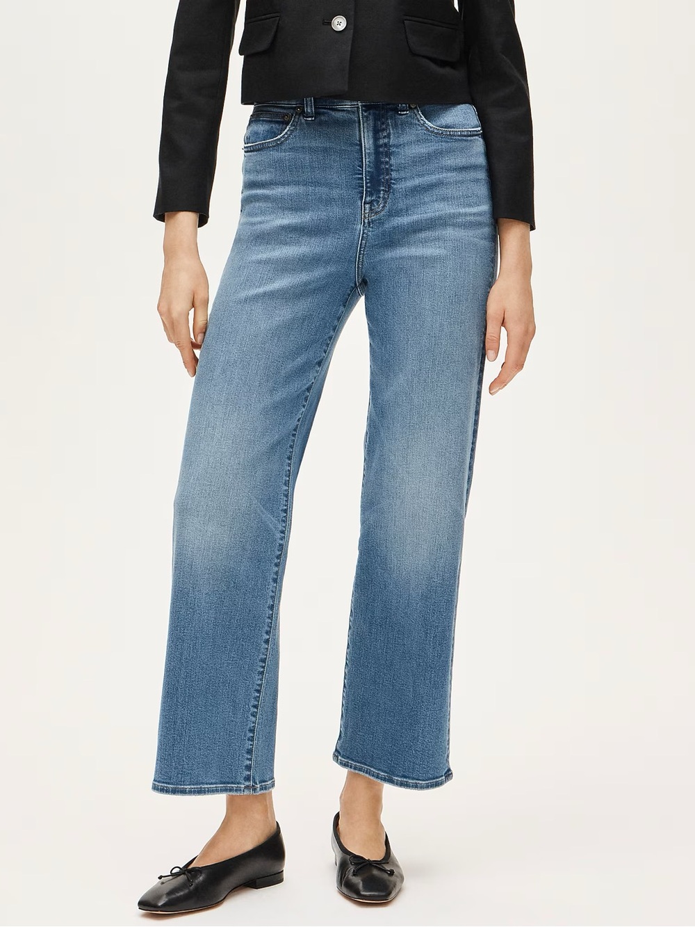 J. Crew Slim-Wide Light Blue Jeans